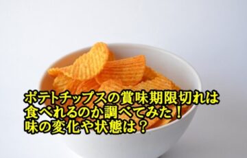 ポテトチップスの賞味期限切れは食べれるのか調べてみた 味の変化や状態は 宅配port